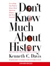 Don't Know Much About History